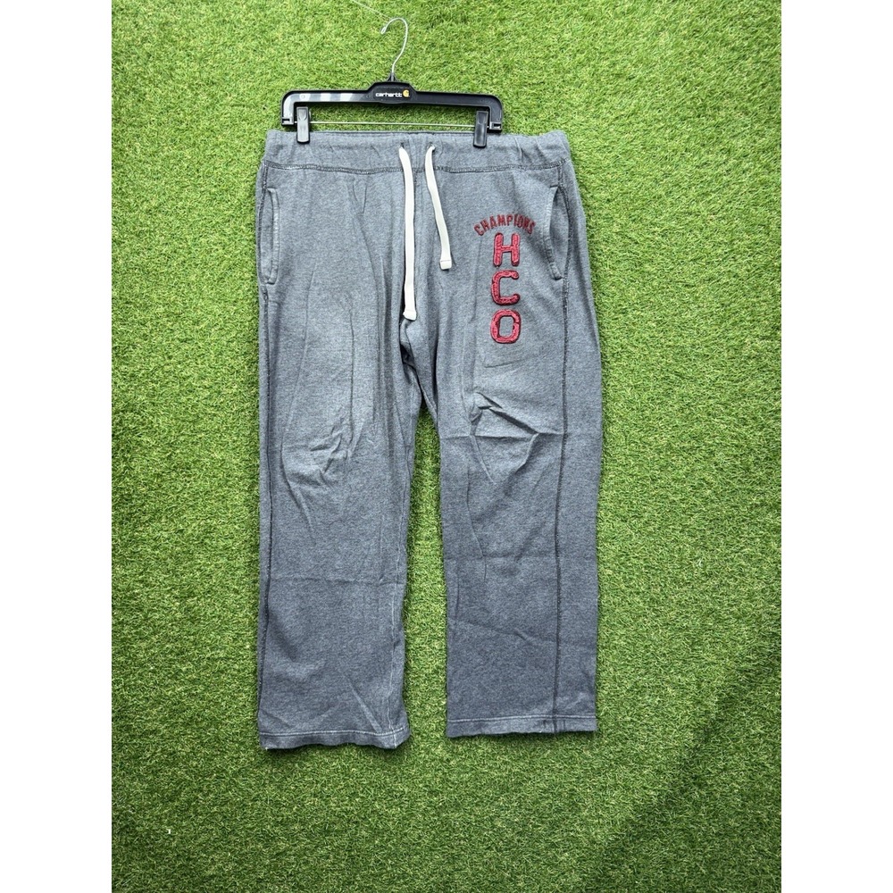 Vintage Hollister So-Calif Sweatpants Mens Large Spellout Pull On Comfort Y2K